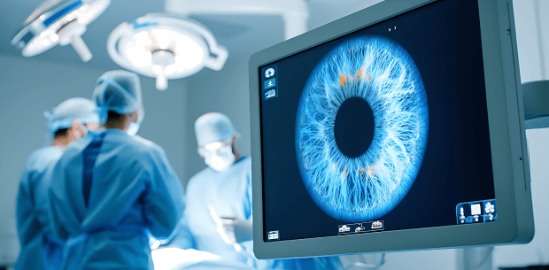 Chirurgie des yeux